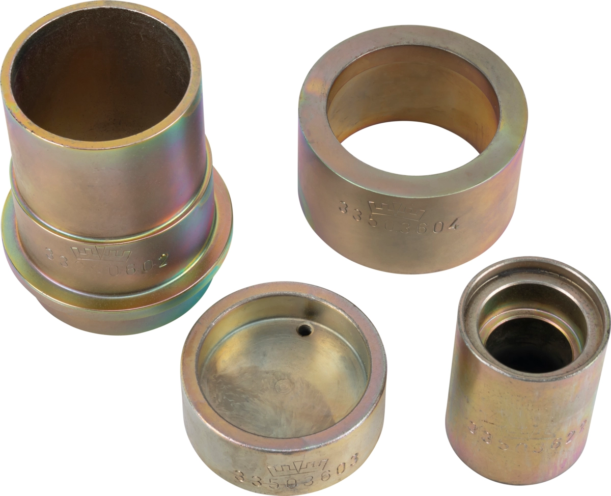 Druckstücksatz für Traggelenk ø 46 mm, Vorderachse