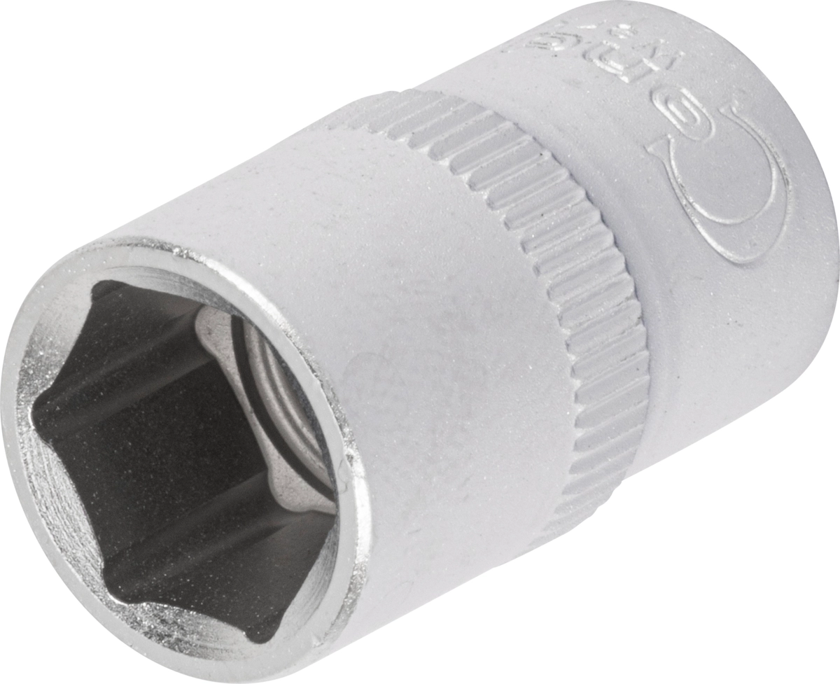 Socket, 3/8", hexagon inch 15/32"