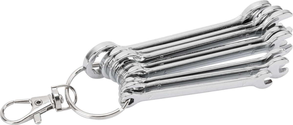Mini-Gabel-Ringschlüssel-Satz, 8-tlg., 4-11 mm