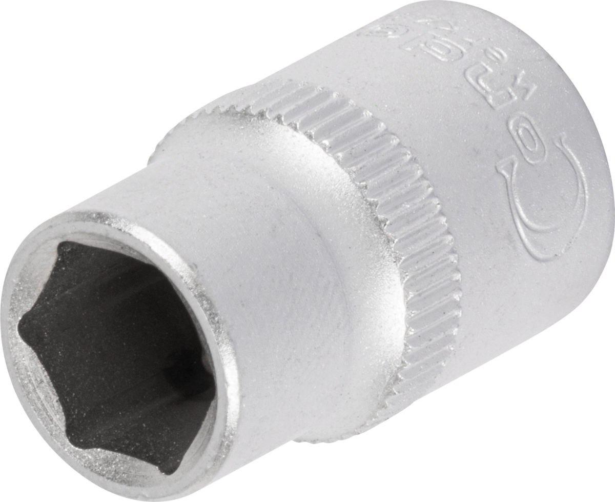 Socket, 3/8", hexagon inch 13/32"