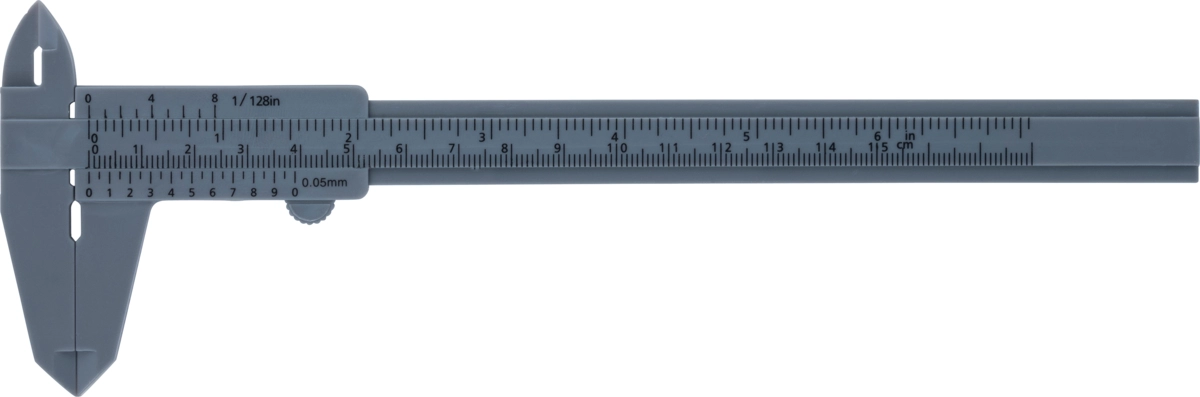 Skjutmått, plast, 150 mm