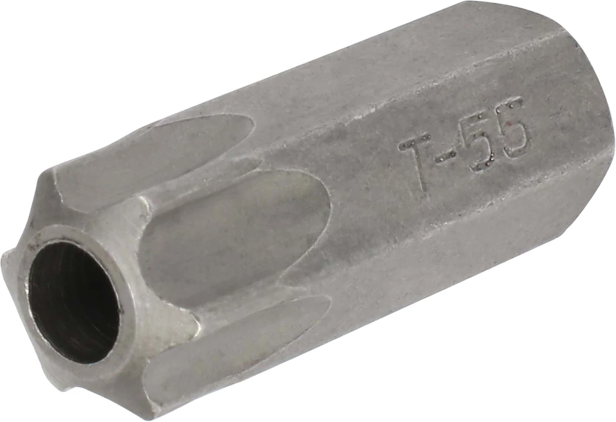 Inserto Torx c/foro esagono 10 mm T55x30 mm