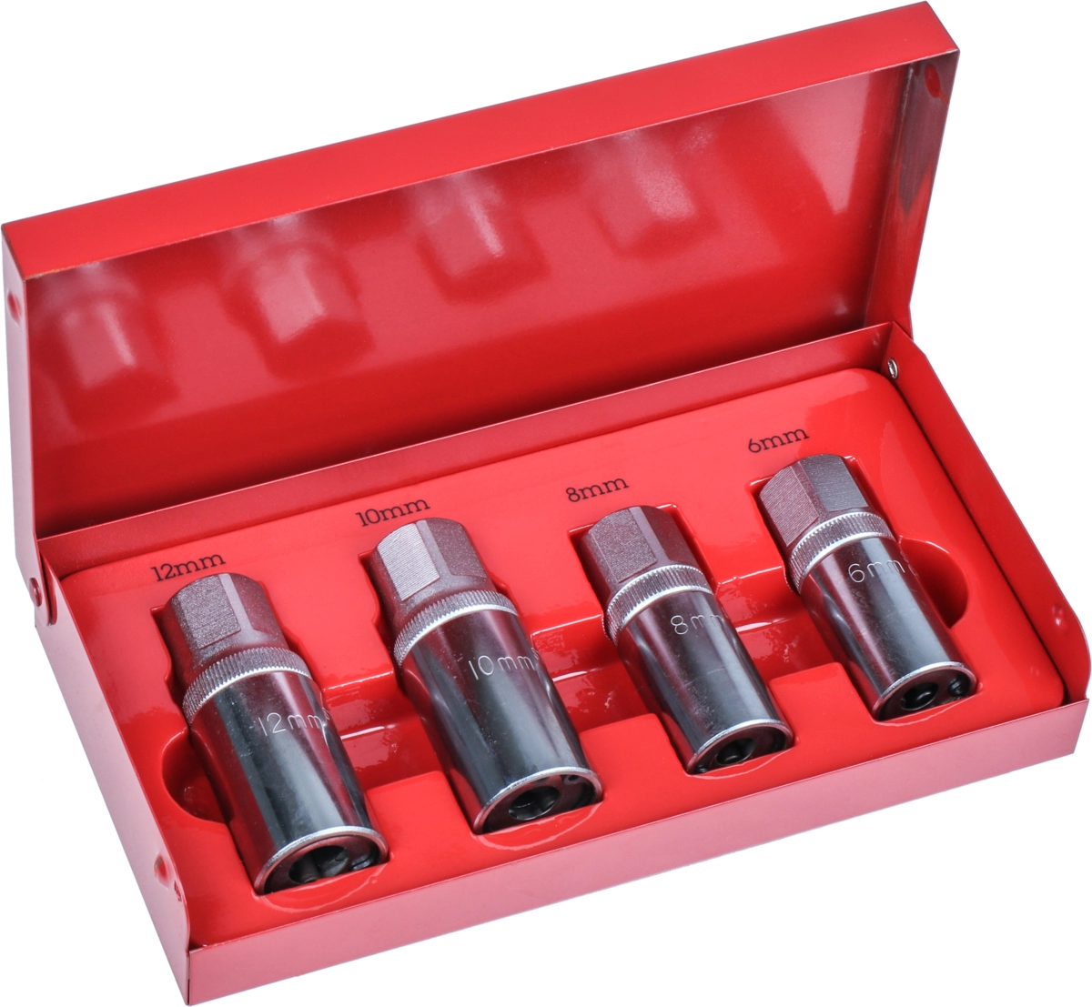 Stehbolzen-Auszieher-Satz, 4-tlg., 1/2"-Antrieb, 6-12 mm