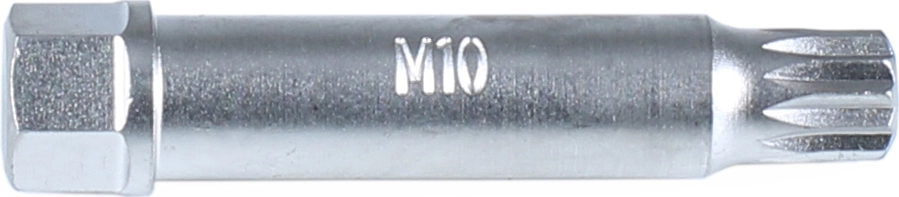 Bit, Rundschaft, SW12, Vielzahn M10x64 mm