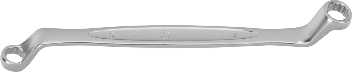 Double Ended Ring Spanner, xcesss performance, deep offset, 10x11 mm