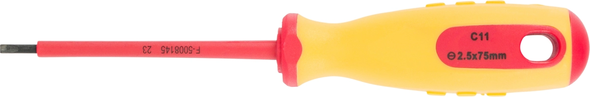 Schraubendreher, VDE, Schlitz 2.5x75 mm