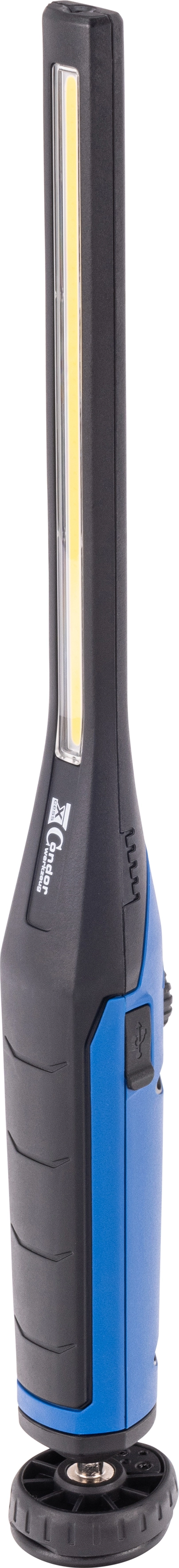 Akku-Handlampe, “Ultra Slim 2-in-1“, COB-LED