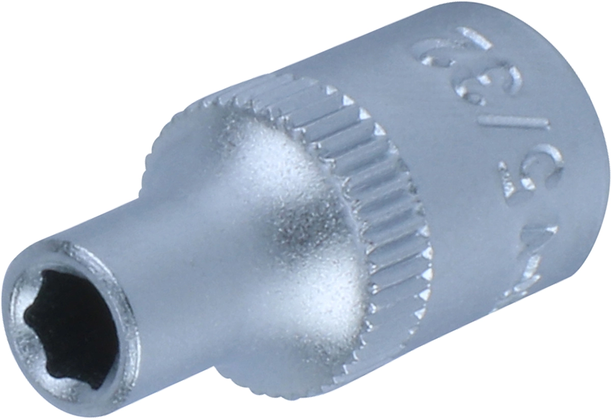 Stecknuss, 1/4", 6-kant zöllig 5/32"