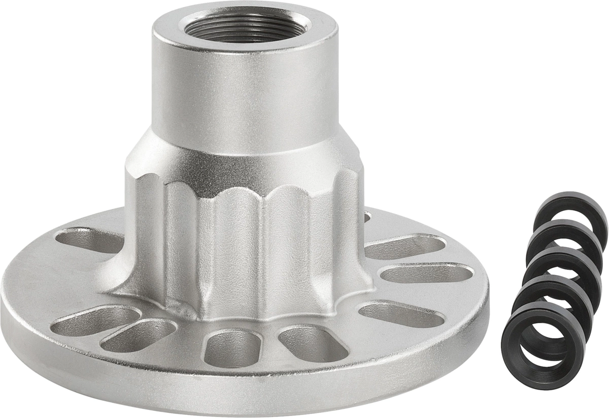 Abziehflansch für Gelenkwellen / Radnaben, Lochkreis 98-125 mm