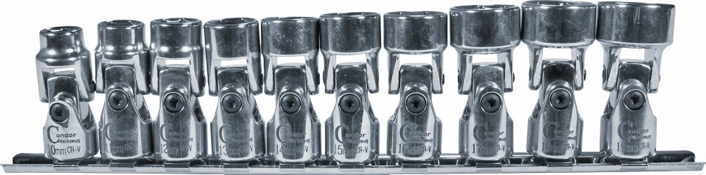Inserts de joint, 10 pièces, 3/8 ", hexagone 10-19 mm