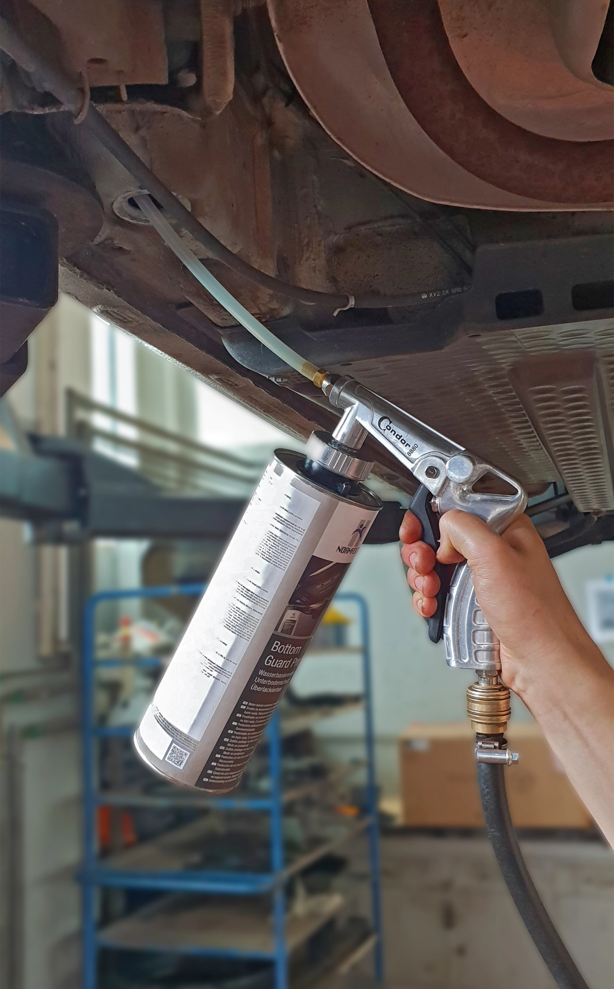 Pistola ad aria compressa per verniciatura