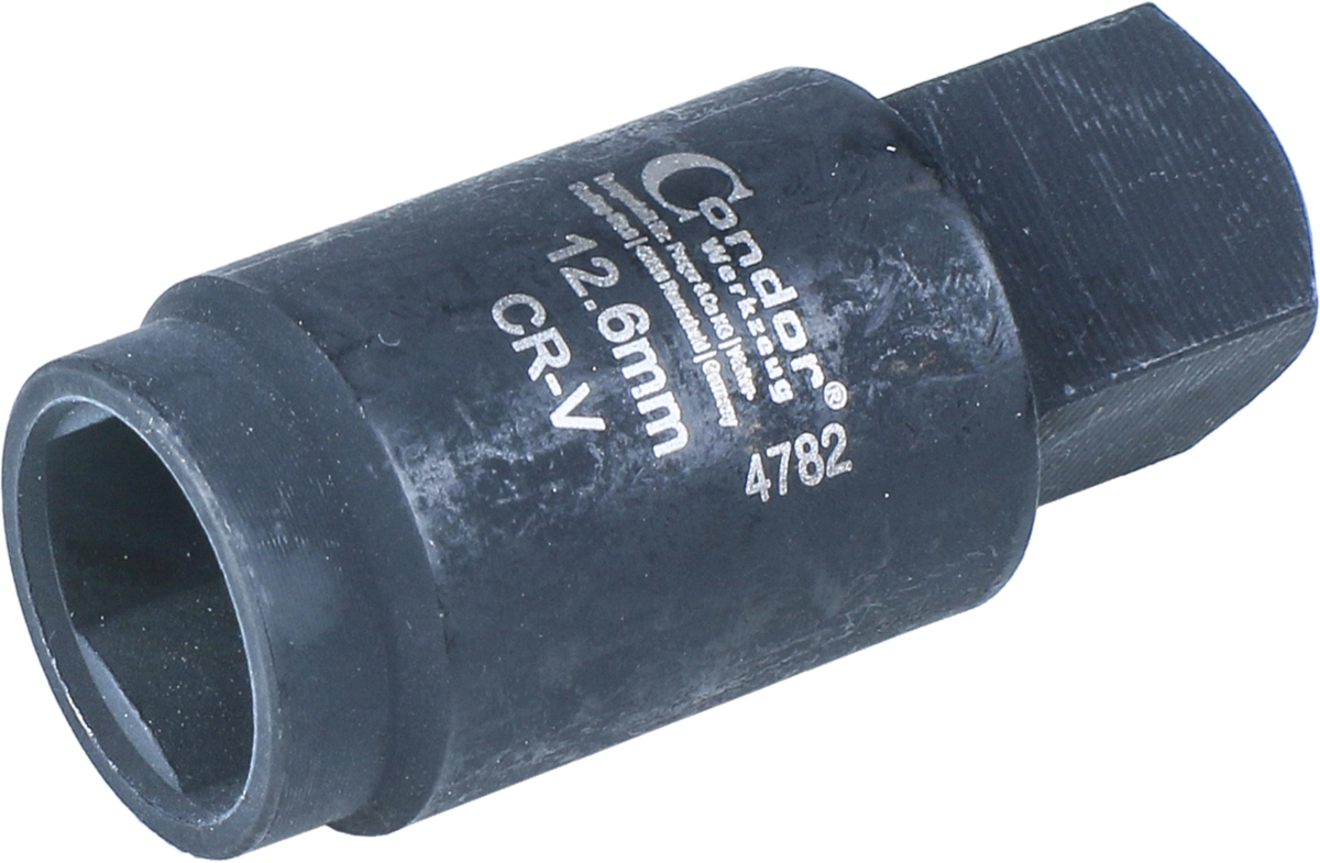 Socket, 1/4", triangular 13.6 mm