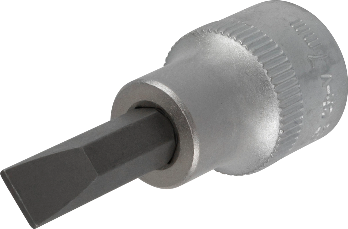 Socket Bit, 3/8", plain slot 7x48 mm
