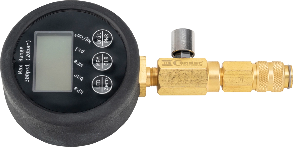 Digital-Manometer, 0-20 bar