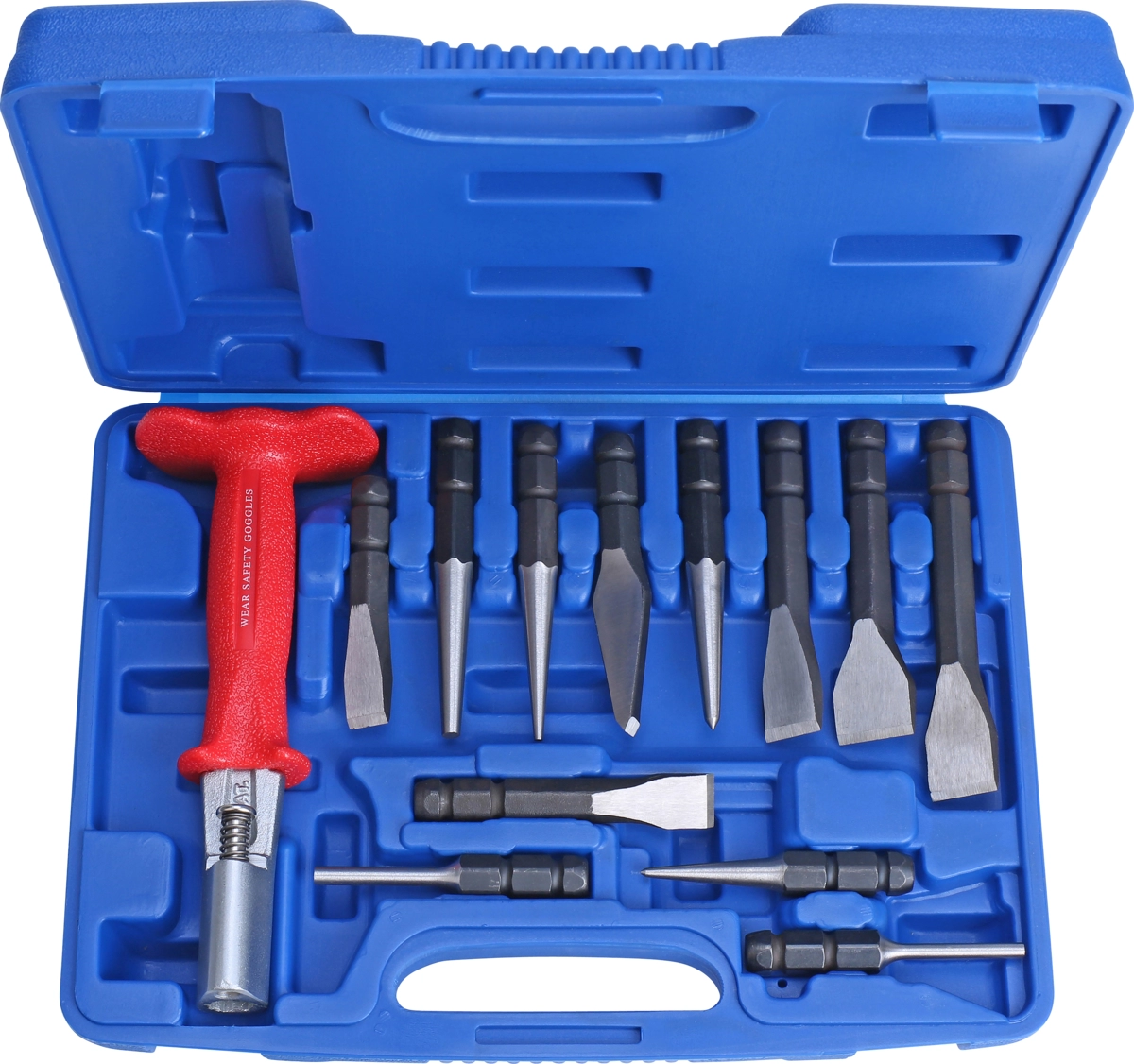 Chisel and Punch Set, 15 pcs.