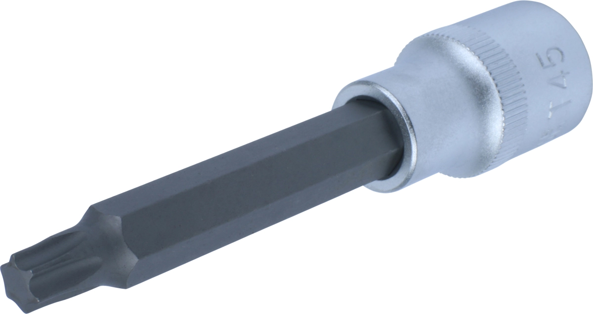 Bit-Stecknuss, 1/2", T-Profil T45x100 mm