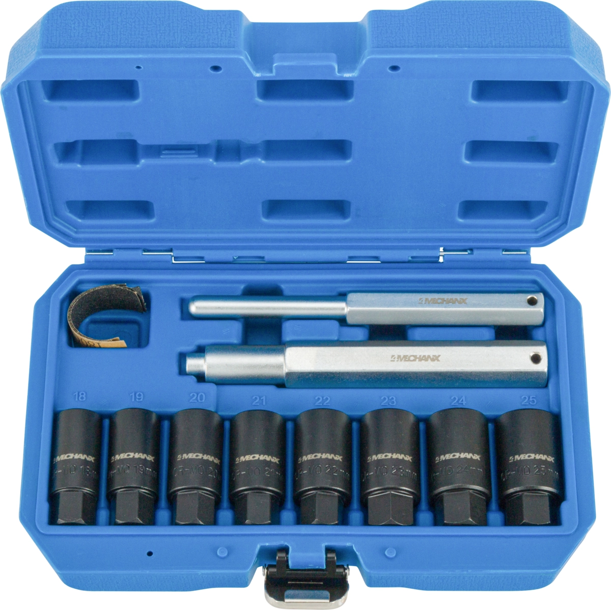Set 10 bussole per rimozione cerchi ruota