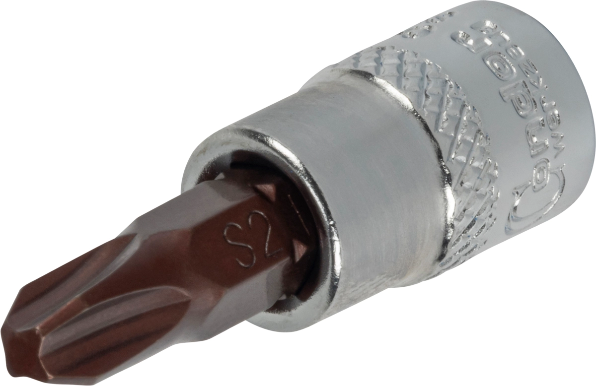 Embout douille, xcess performance, 1/4", croix PH2x37 mm