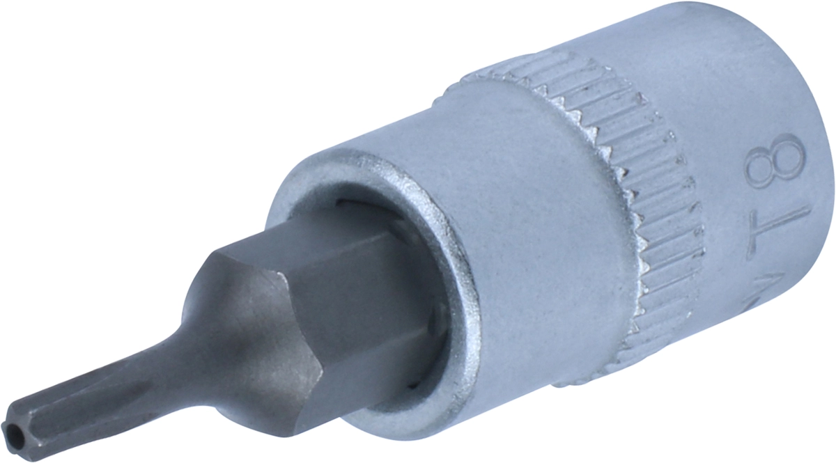 Bit-Stecknuss, 1/4", T-Profil SLB T8x37 mm