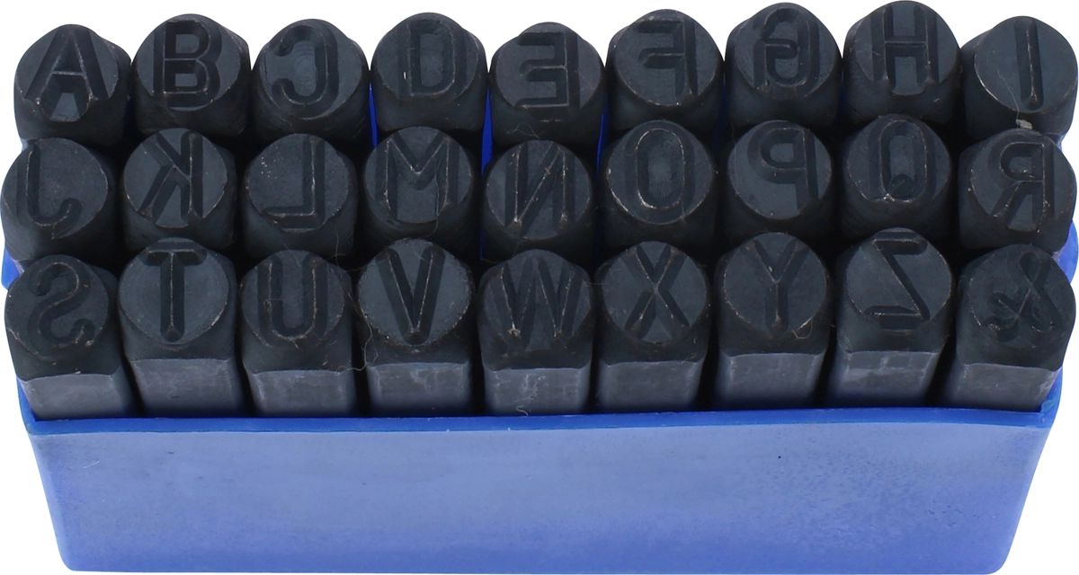 Poinçons à lettres 6 mm