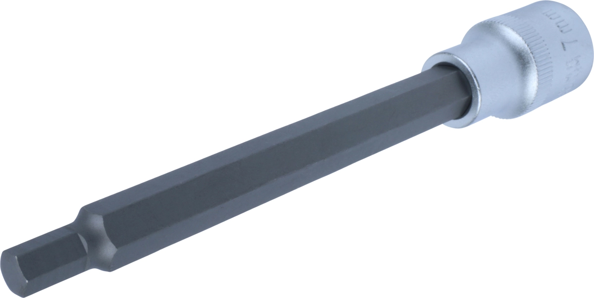 Douille embout, 1/2", douille hexagonale 7x140 mm