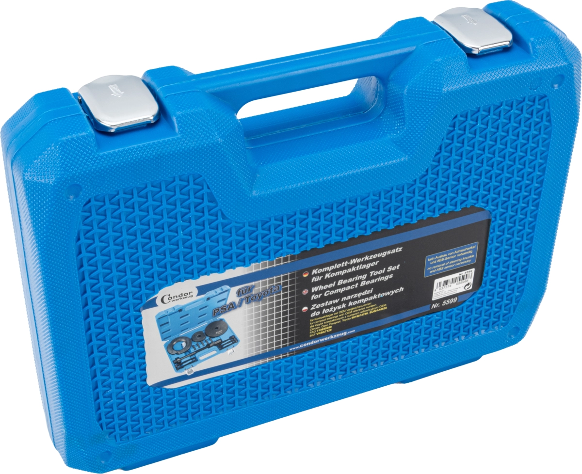 Jeu d'outils complet pour roulements compacts, ø 72 + 85 mm, VAG