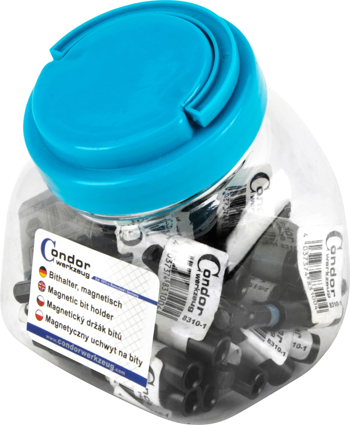 Magnetische Bithalter, 30 Stk. in Verkaufsdisplay-Dose