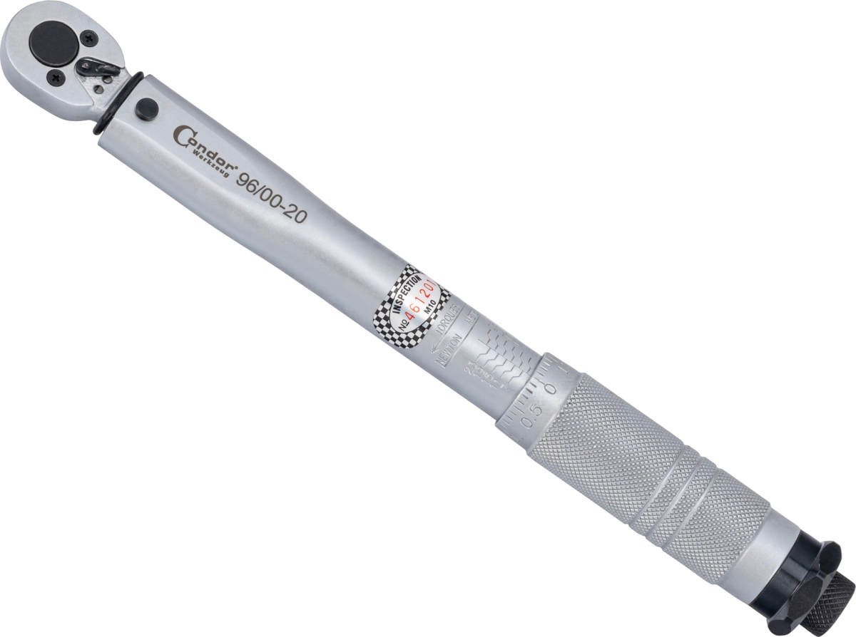 Momentnyckel, 1/4", 5-25 Nm