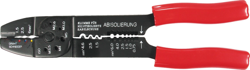 Crimping Pliers, insulated and non-insulated terminals