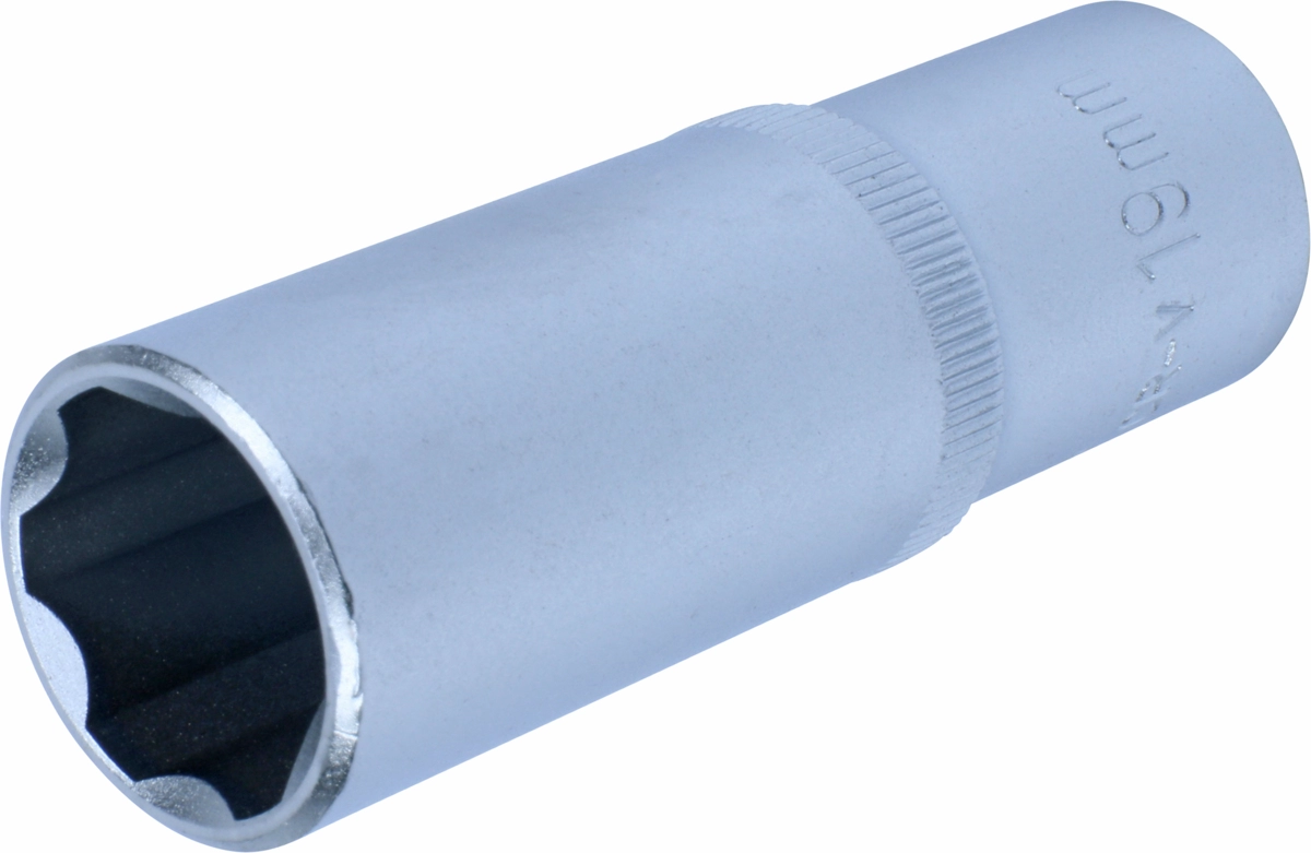Stecknuss, 1/2", Super-Lock 19 mm, tief