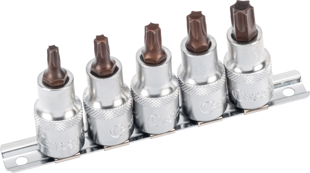 Bit-Stecknüsse, xcess performance, 5-tlg., 1/2", T-Profil T30-55