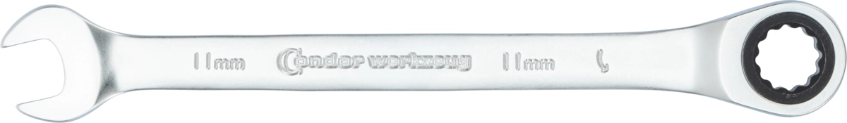 Ratschen-Ring / Gabelschlüssel, 11 mm