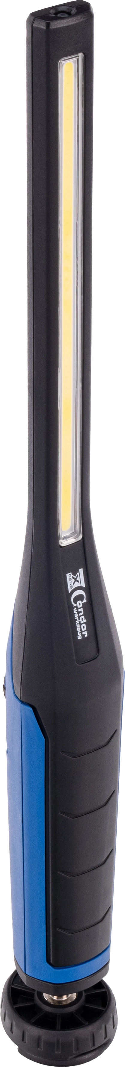 Akku-Handlampe, “Ultra Slim 2-in-1“, COB-LED