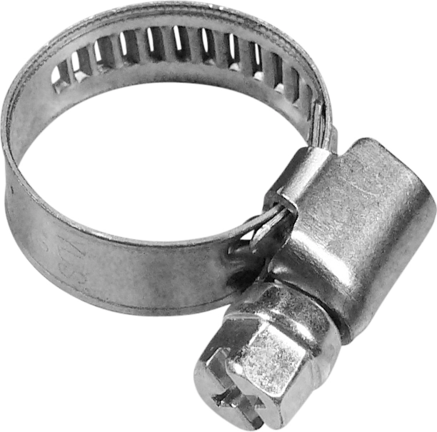 Hose Clamps, 10 pcs., W2, stainless, range 12-20 mm, width 9 mm