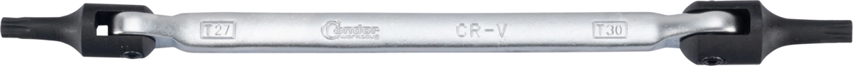 Double Flexible Head Wrench, tx-star T27x30