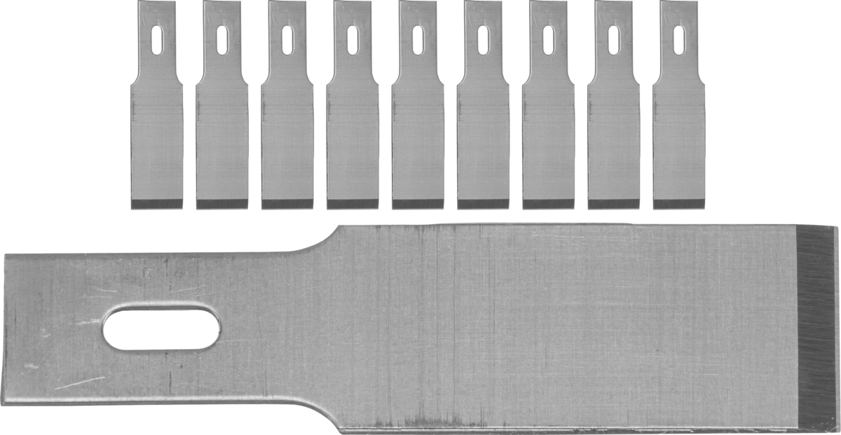 Schaberklingen, 12 mm, 10 Stk.