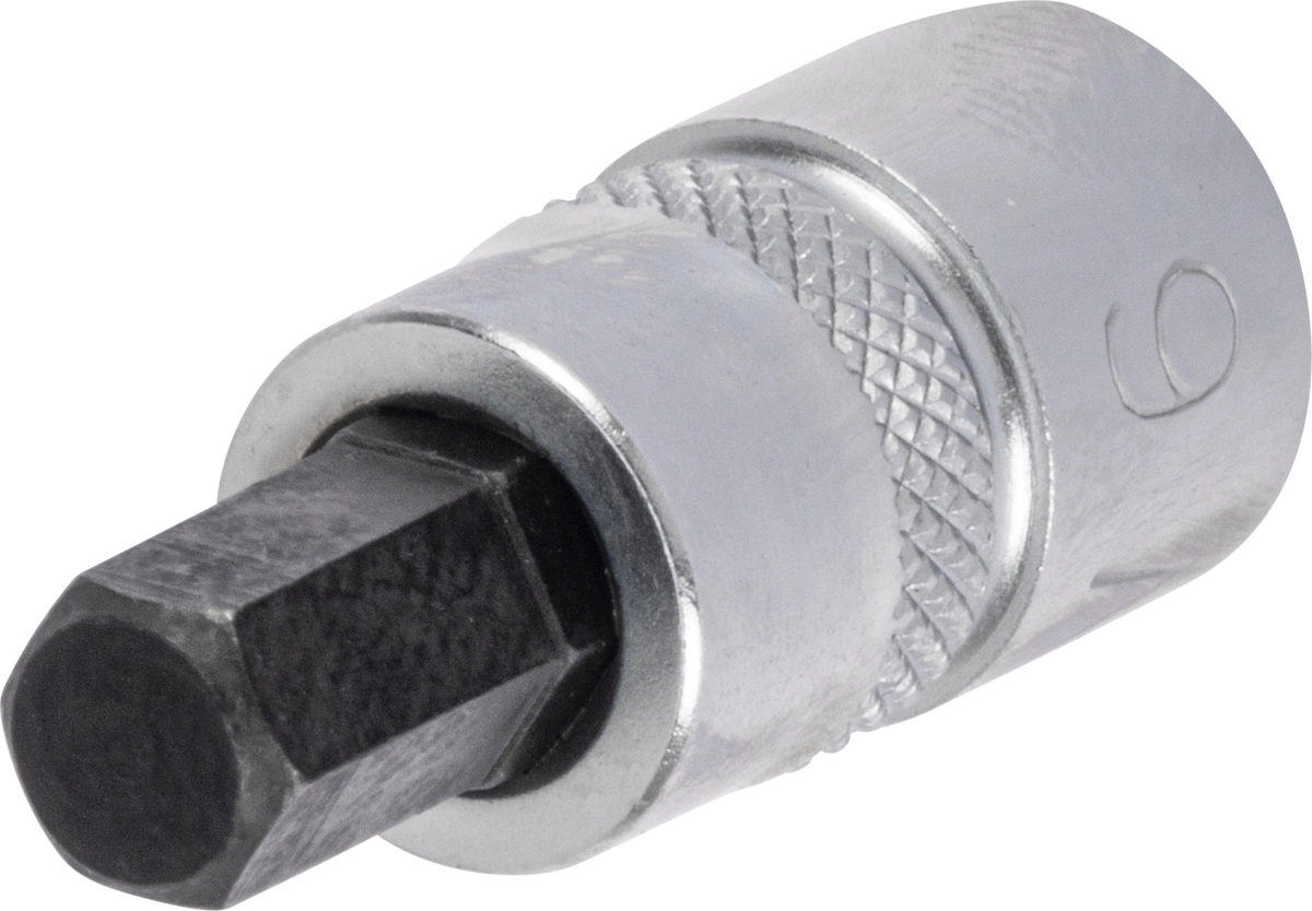Douille embout, 1/4 ", extra courte, douille hexagonale 6x28 mm