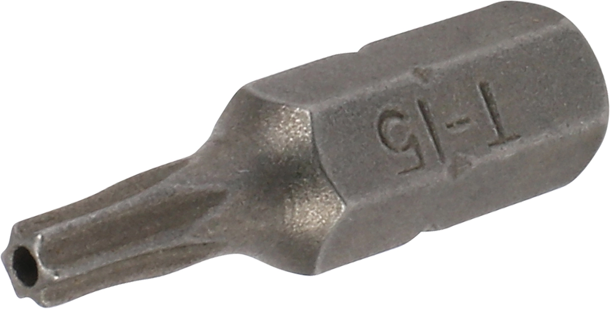 Bit, 1/4 "hex, TX-Star prova di manomissione T15x25 mm