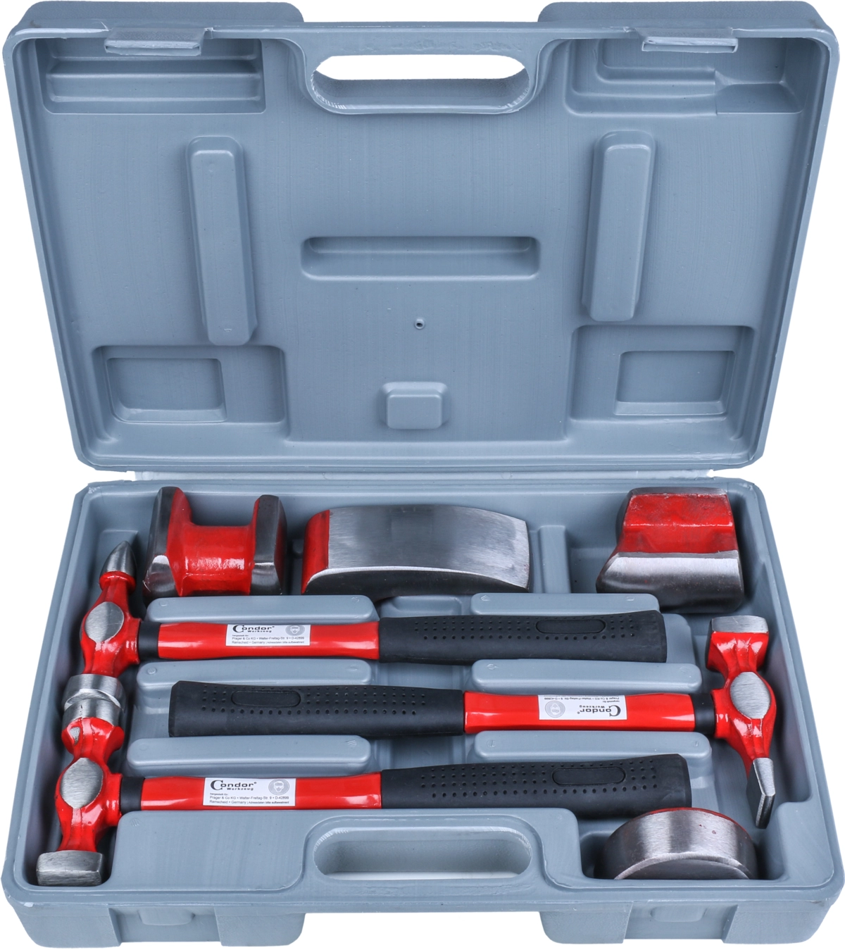 Bodywork Panel Beating Set, 7 pcs.