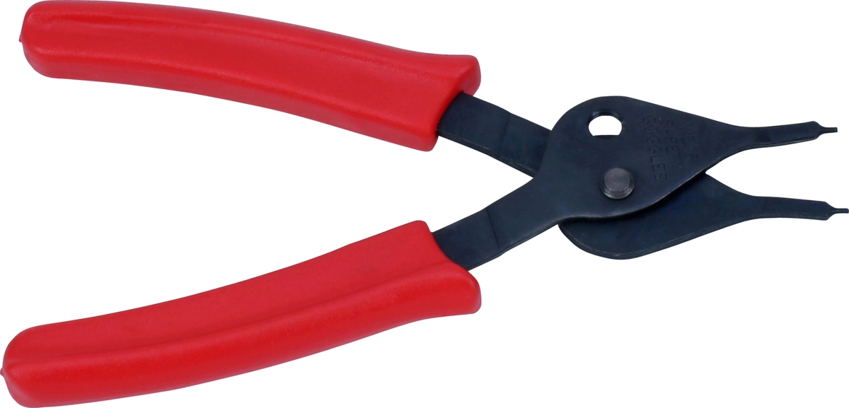Pince à circlips, droite, pointes ø 1,2 mm