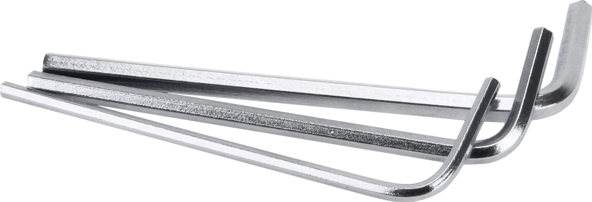 Hex Key Set, 3 pcs., 1.5, 2, 2.5 mm
