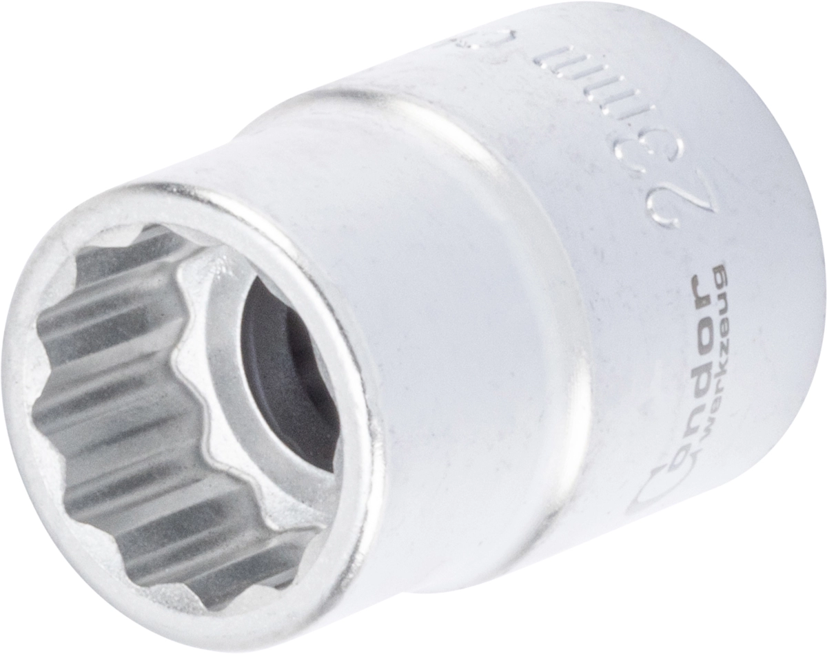 Socket, xcess performance, 3/4", bi-hex 23 mm