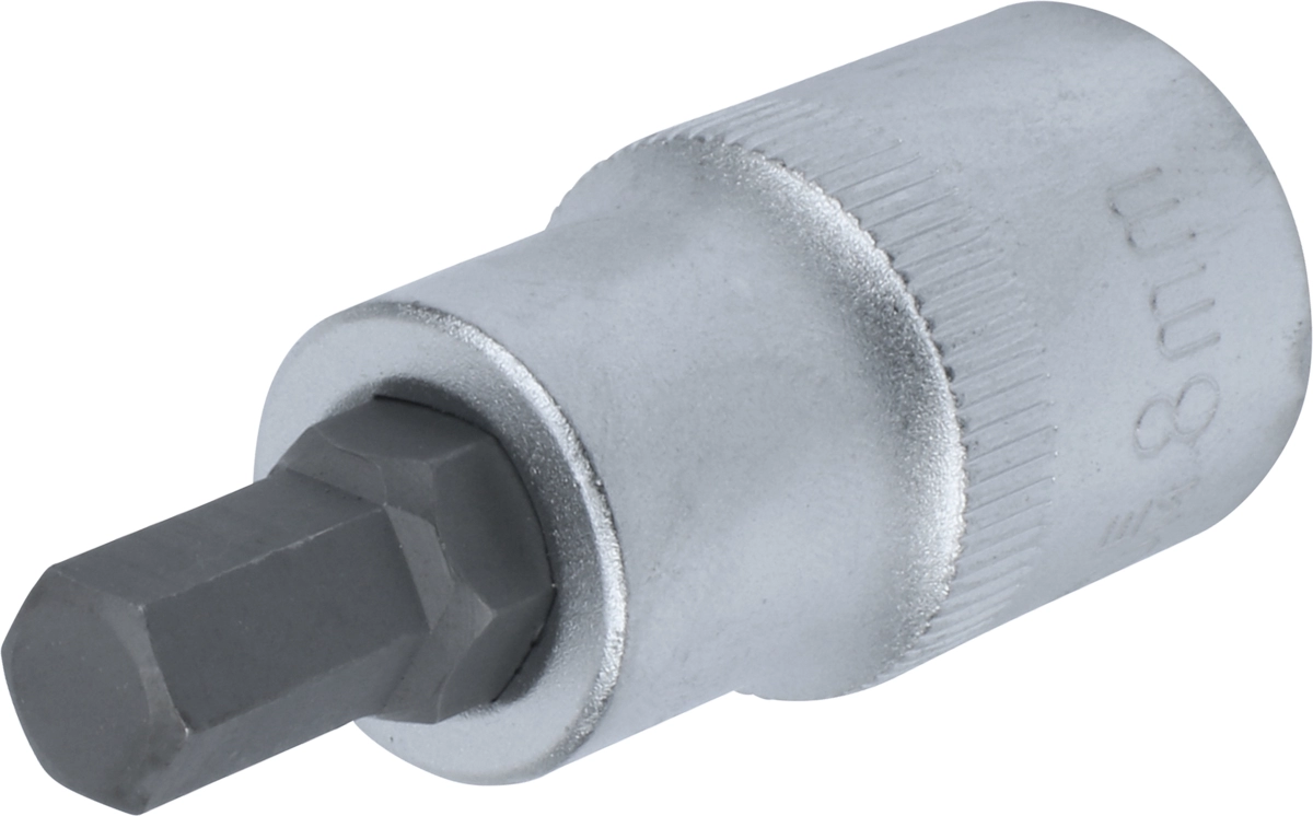 Socket Bit, 1/2", hexagon 8x55 mm