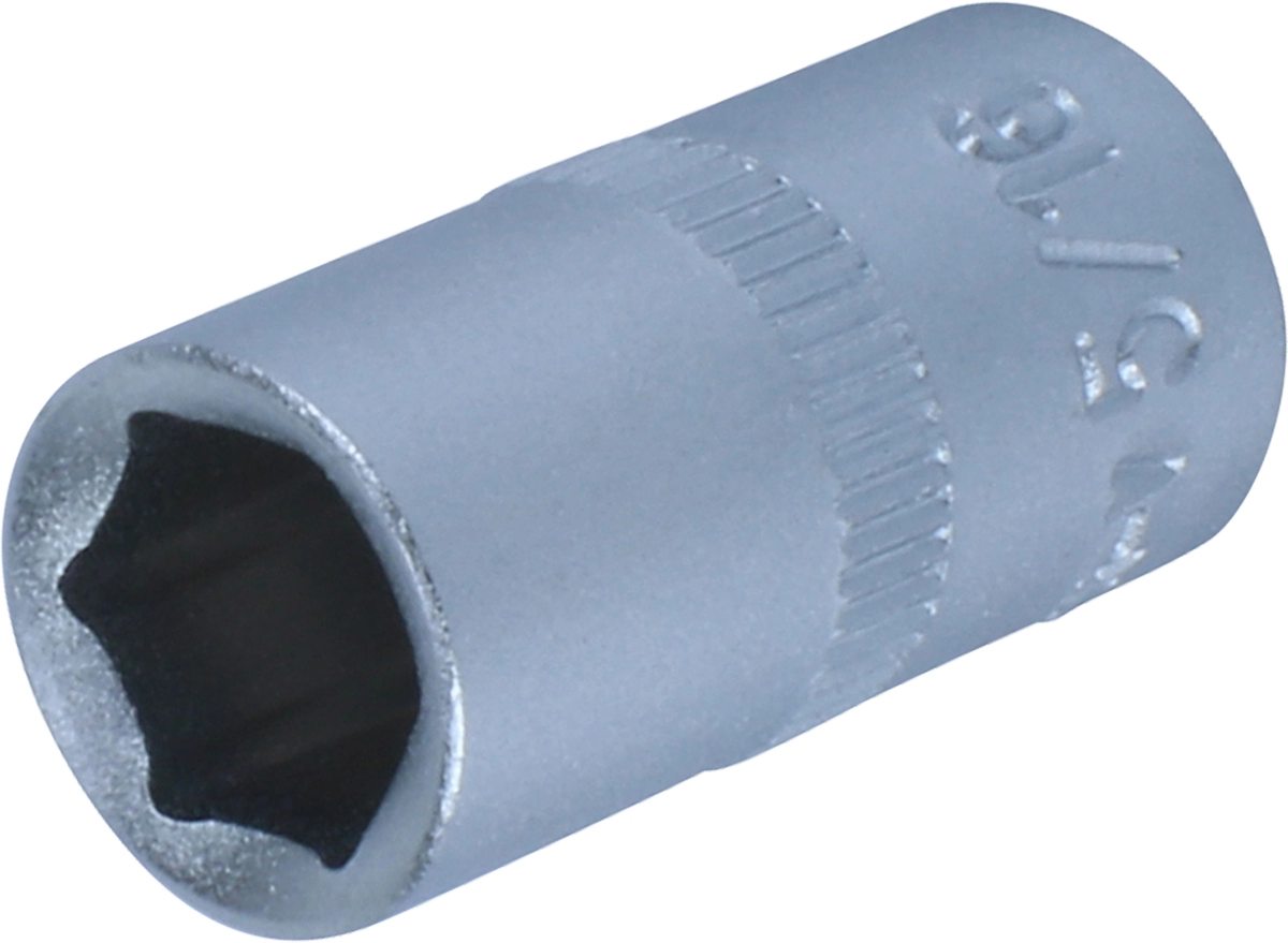 Stecknuss, 1/4", 6-kant zöllig 5/16"