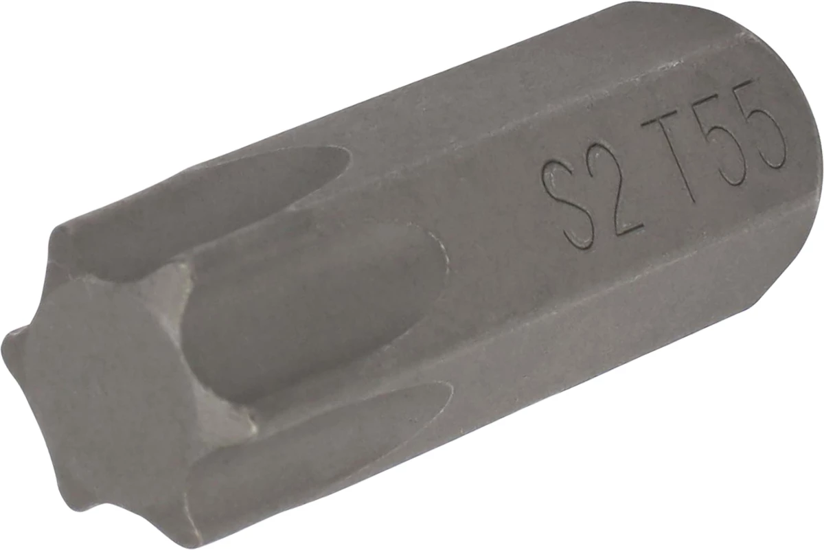 Bit, 10 mm 6-kant, T-Profil T55x30 mm