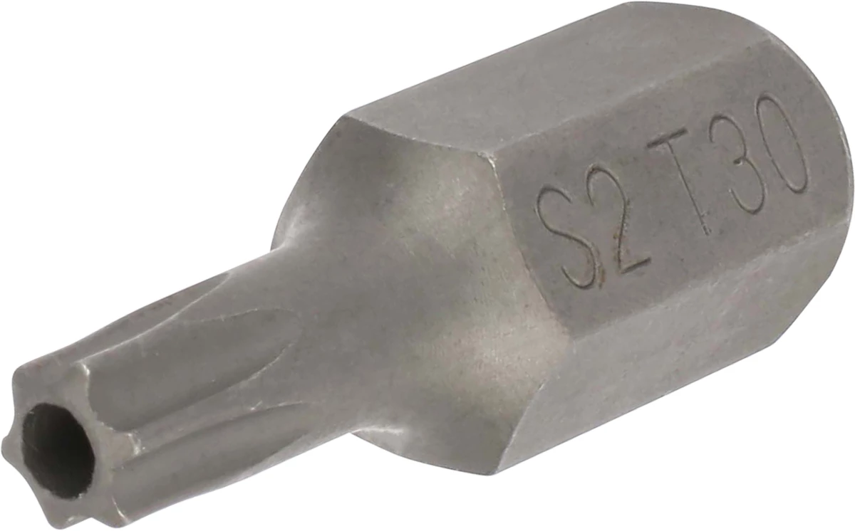 Inserto Torx c/foro esagono 10 mm T30x30 mm