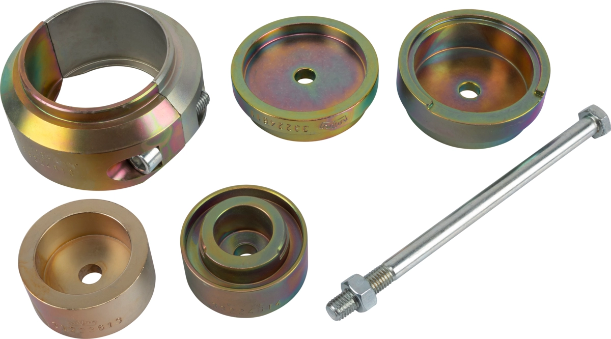 Druckstücksatz für Hydro-/ Kunststofflager ø 69 mm, Hinterachse