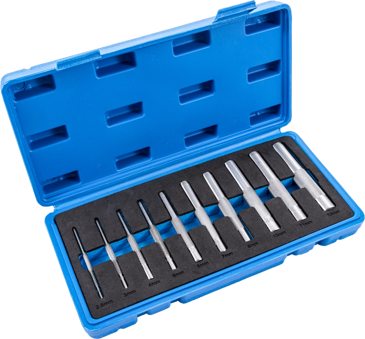 Hollow Punch Set, 10 pcs., 2.5-12 mm