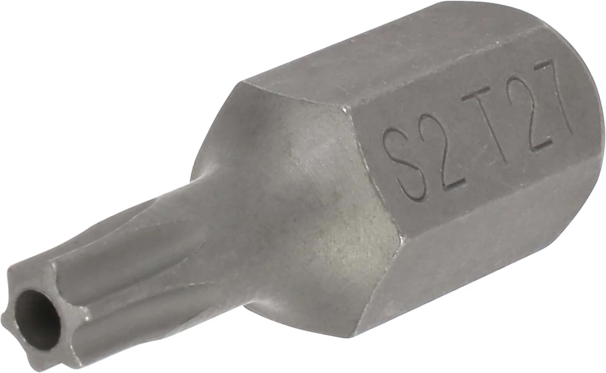 Bit, 10 mm 6-kant, T-Profil SLB T27x30 mm