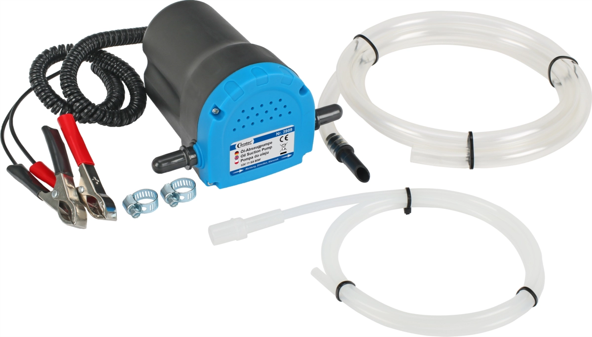 Pompe d'aspiration d'huile, 12 V.